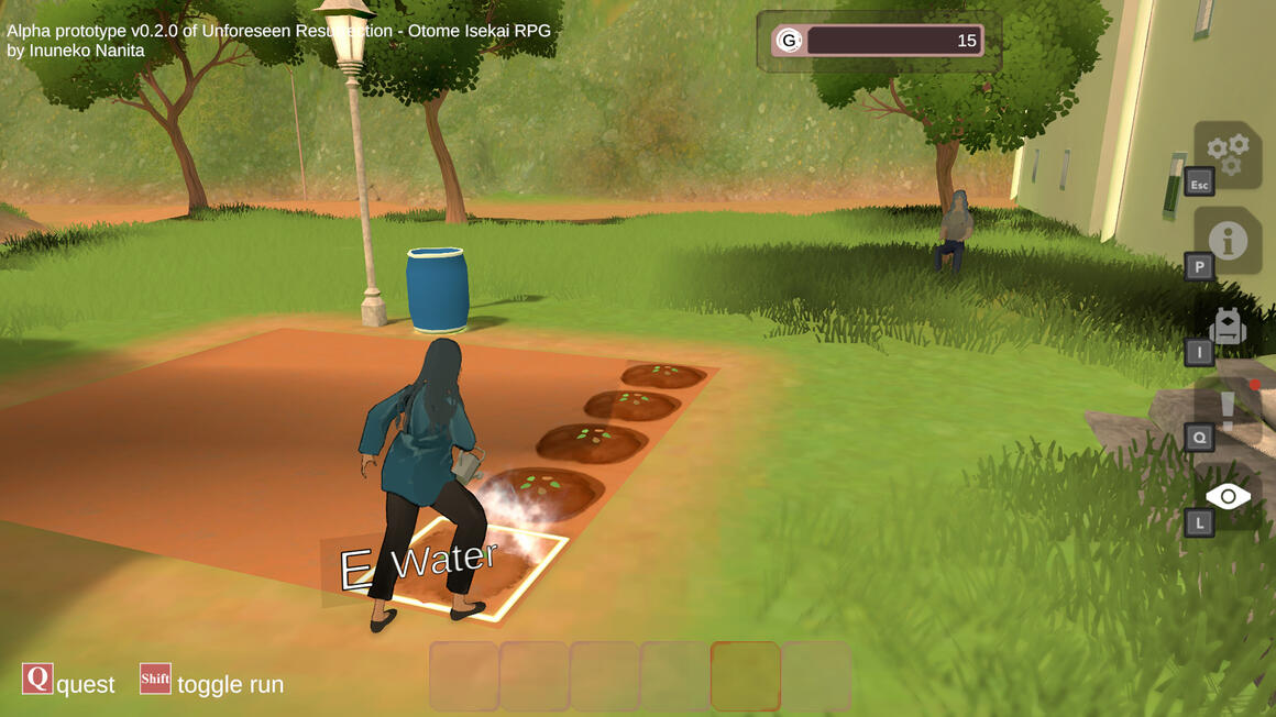 Cover Art for Resurrection - Otome Isekai RPG | Farming